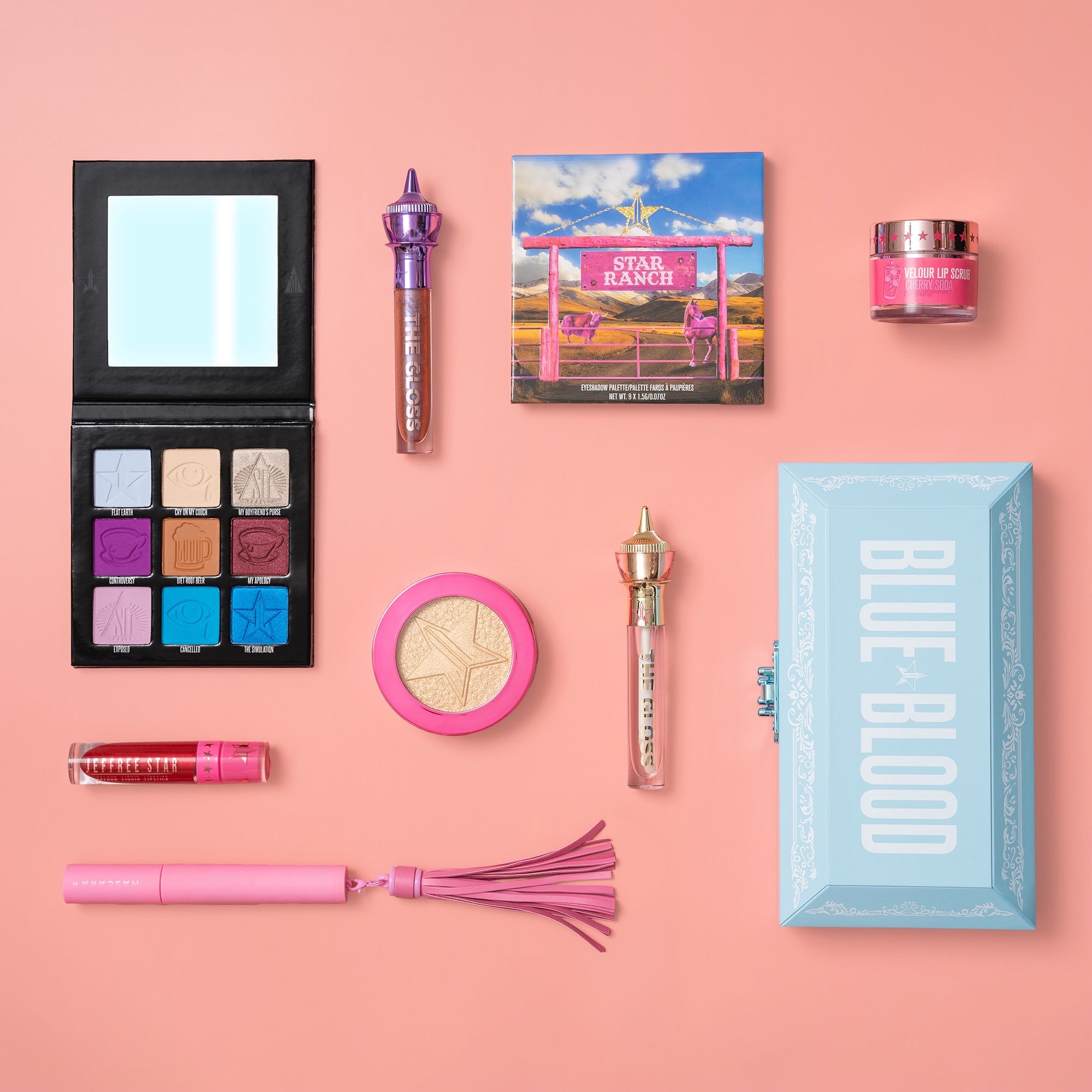 Jeffree offers star cosmetics exclusive valentines mini purse