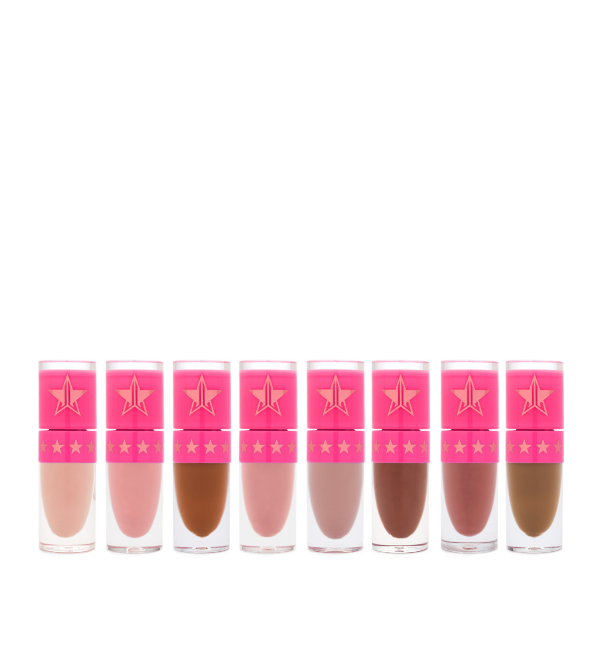 Jeffree Star Cosmetics Mini Nudes Bundle: Volume 2 Velour Liquid Lipstick Set