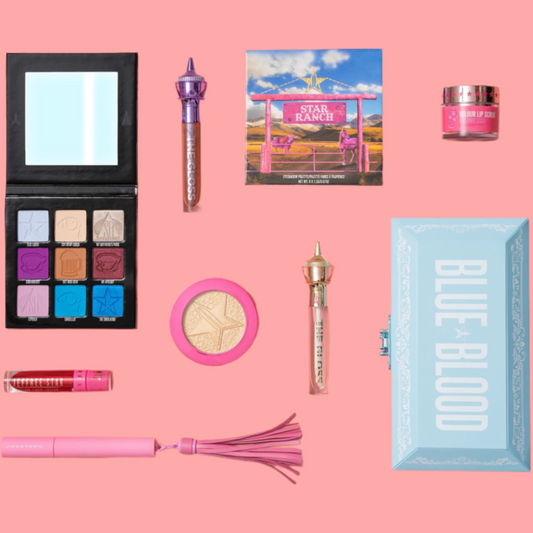 Jeffree Star Cosmetics Limited Edition Holiday Gift Mystery Make Up Box (9 Piece Set)